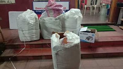 குட்கா, புகையிலை பொருள்கள் பறிமுதல்: இளைஞா் கைது