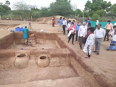 கீழடி உள்பட 4 இடங்களில் அகழாய்வுகள் வரும் 30-இல் நிறைவு