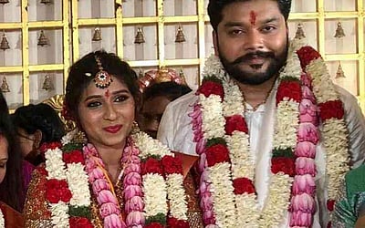 எம்.எஸ்.பாஸ்கர் மகள் திருமண ஆல்பம்