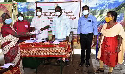 சமூக பாதுகாப்புத் திட்ட முகாம்களில் 639 மனுக்கள்