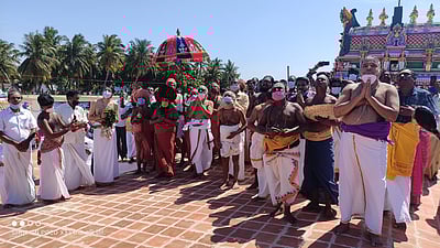 வைத்தீஸ்வரன்கோயில் தங்க கொடிமர குடமுழுக்கு: தருமபுரம் ஆதீனம் பங்கேற்பு