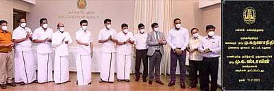 மதுரையில் கலைஞர் நினைவு நூலகம்: முதல்வர் அடிக்கல் நாட்டினார்