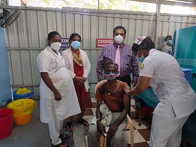 சென்னையில் தேர்தல் பணியாளர்களுக்கு நாளை தடுப்பூசி