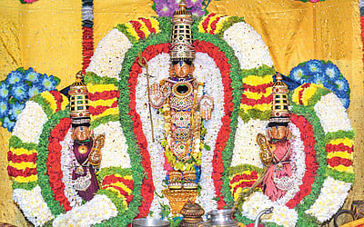 பக்தர்களுக்கு இறங்கி வந்த பரந்தாமன்!