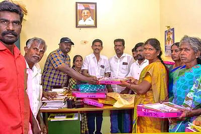 வீராட்சி குப்பம் ஊராட்சியில் சமத்துவ பொங்கல் விழா