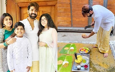 மகன், மகளுடன் பொங்கல் கொண்டாடிய அருண் விஜய் - வைரலாகும் புகைப்படங்கள்