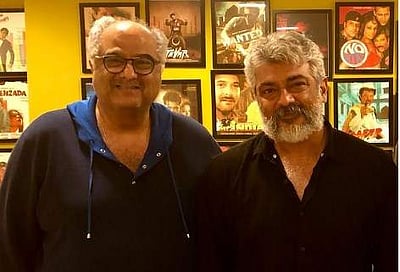 திடீரென தயாரிப்பாளரை சந்தித்த நடிகர் அஜித்