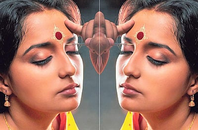 நெற்றிப்  பொட்டு  சில டிப்ஸ்...