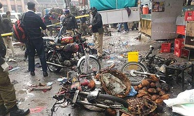 லாகூர் குண்டுவெடிப்பில் மூவர் பலி; 20க்கும் மேற்பட்டோர் படுகாயம்