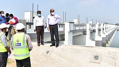 ‘முக்கொம்பு புதிய கதவணைப் பணி மே மாதம் முடியும்’