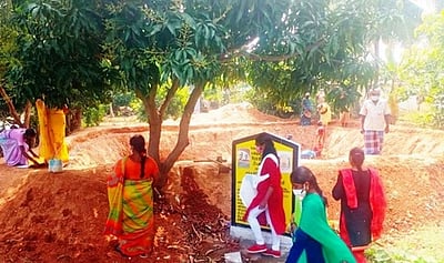 ஊரக வேலைவாய்ப்புத் திட்டப் பணிகள்: மத்திய கண்காணிப்பு குழுவினா் ஆய்வு