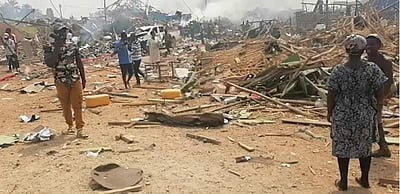 மேற்கு கானாவில் வெடிவிபத்து: 17 பேர் பலி