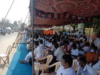 திருப்பூரில் பாஜக சாா்பில் உண்ணாவிரதப் போராட்டம்