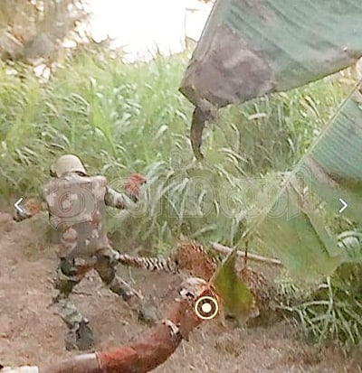 அவிநாசி அருகே சிறுத்தை தாக்கியதில் வேட்டைத் தடுப்புக் காவலர் காயம்