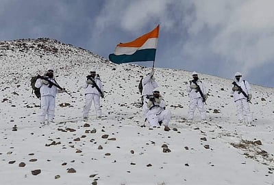 இந்தோ-திபெத் எல்லையில் குடியரசு நாள் கொண்டாட்டம்