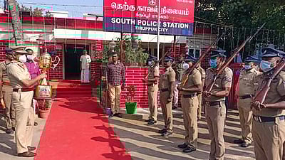 விருதுபெற்ற காவல் ஆய்வாளருக்கு வரவேற்பு