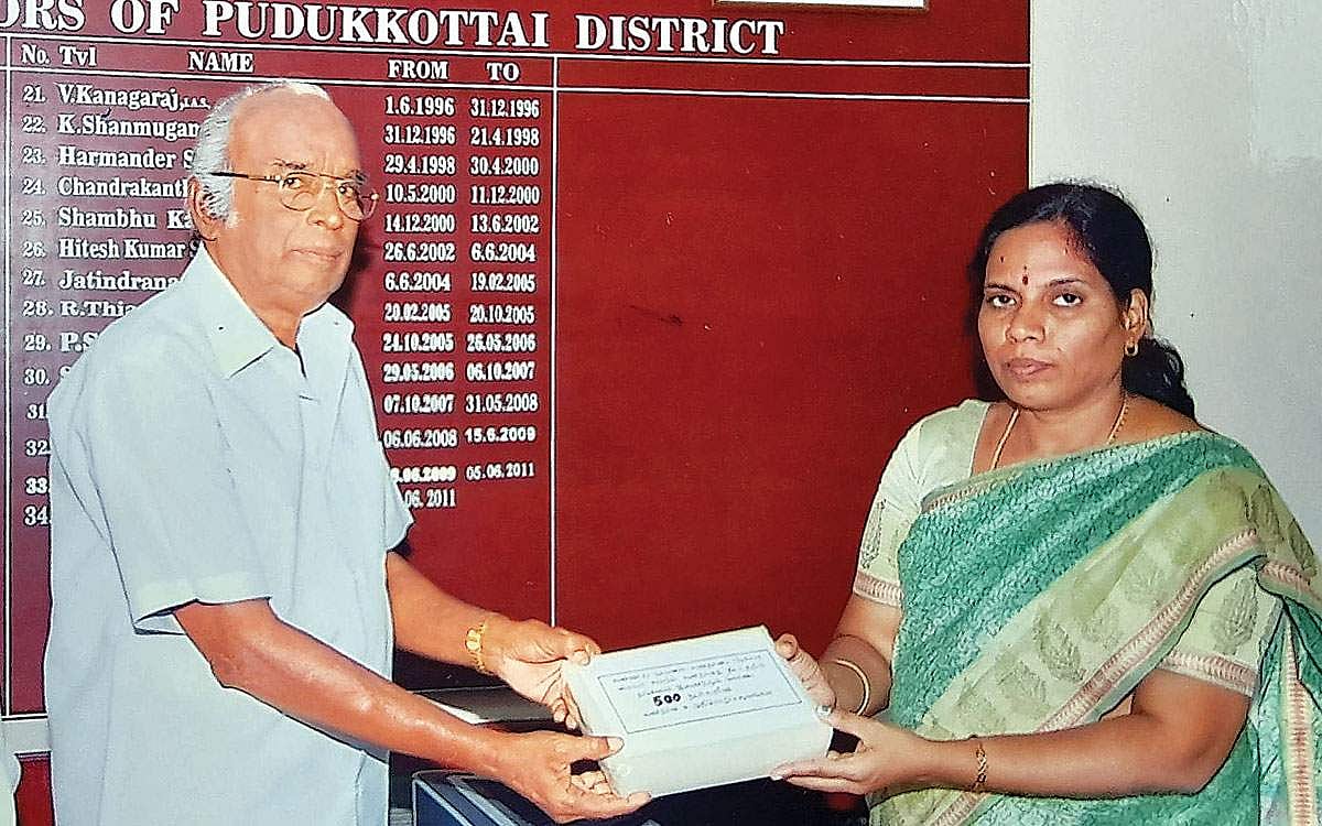 கண்தான விழிப்புணர்வில் 90 வயது இளைஞர்!