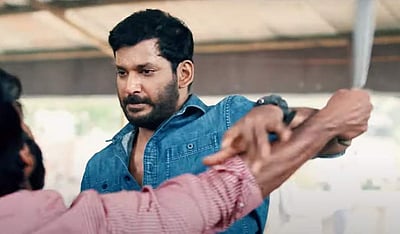 யூடியூபில் வெளியான விஷாலின் 'வீரமே வாகை சூடும்' படக் காட்சி