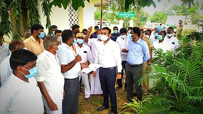 கருணாநிதியின் சாதனை விளக்க அருங்காட்சியகம் அமைக்கும் திட்டம்: ஆட்சியா் ஆய்வு