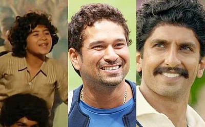 '83' படத்தில் தன்னை நினைவுபடுத்தும் சிறுவன் குறித்து சச்சின் கருத்து - ''அந்த சிறுவன்...''