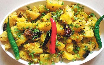 சர்க்கரை வள்ளிக்கிழங்கு பொரியல்