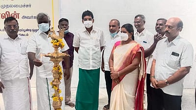 திருத்துறைப்பூண்டியில் நெல் சேமிப்புக் கிடங்கு: காணொலியில் முதல்வர் திறந்துவைத்தார்