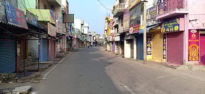 ஊரடங்கால் முடங்கிய பென்னாகரம் 