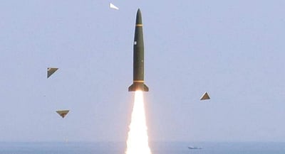 ஜப்பான் கடற்பகுதியில் வட கொரியா ஏவுகணை சோதனை
