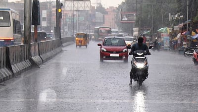 வட தமிழக மாவட்டங்களில் இன்று கனமழைக்கு வாய்ப்பு