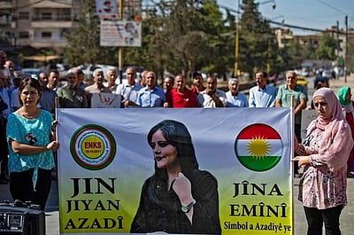 ஈரான் போராட்டம்: குா்து பகுதியில் தீவிரமானது அரசின் அடக்குமுறை