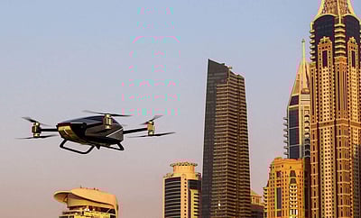 பயணிகளுடன் பறந்த முதல் ‘பறக்கும் கார்’: துபையில் அறிமுகம்!