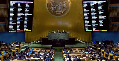 ஐ.நா.வில் ரஷியாவுக்கு எதிராக தீர்மானம்: இந்தியா புறக்கணிப்பு