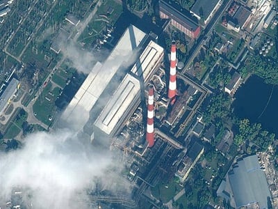 உக்ரைனின் கீவ் நகர் மீது ரஷிய டிரோன்கள் தாக்குதல்; கிழக்குப் பகுதியில் கடும் போர்