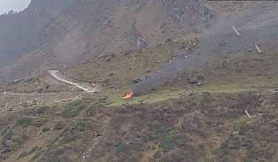 உத்தரகண்ட்: ஹெலிகாப்டர் விபத்தில் 6 பேர் பலி