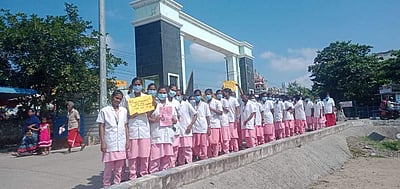 செங்கல்பட்டில் கருப்பை வாய் புற்றுநோய் விழிப்புணர்வு பேரணி