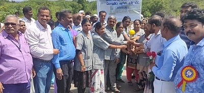 பொது சுகாதாரத் துறை நூற்றாண்டு ஜோதிக்கு வரவேற்பு