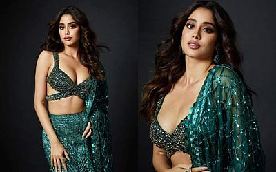 படு கிளாமர் படங்களைப் பதிவிட்ட ஜான்வி - கொளுந்துவிட்டு எரியும் இன்ஸ்டாகிராம்