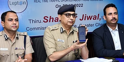 சென்னையில் போக்குவரத்து நெரிசலை தெரிந்துகொள்ள கைப்பேசி செயலி அறிமுகம்