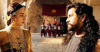 பொன்னியின் செல்வனில் இதனைக் கவனித்தீர்களா? விடியோ பாடலால் தெரிந்த உண்மை - நடிகர் பதில்