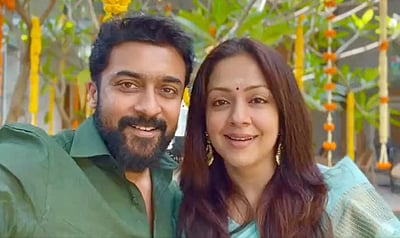 ரசிகர்களுக்கு விடியோ மூலம் தீபாவளி வாழ்த்து சொன்ன சூர்யா - ஜோதிகா