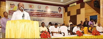 சென்னை அருகே ரூ.300 கோடியில் புற்று நோய் சிகிச்சை மையம்: அடுத்த ஆண்டு பயன்பாட்டுக்கு வரும் -அமைச்சர்