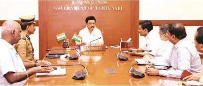 கோவை காா் சிலிண்டா் வெடிப்பு: என்ஐஏ விசாரணைக்கு பரிந்துரை; முதல்வா் மு.க.ஸ்டாலின்