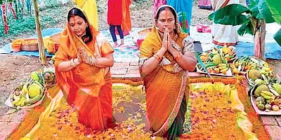 சத் பூஜைக்கான முன்னேற்பாடுகளை ஆய்வு செய்தார் கைலாஷ் கெலாட்! 