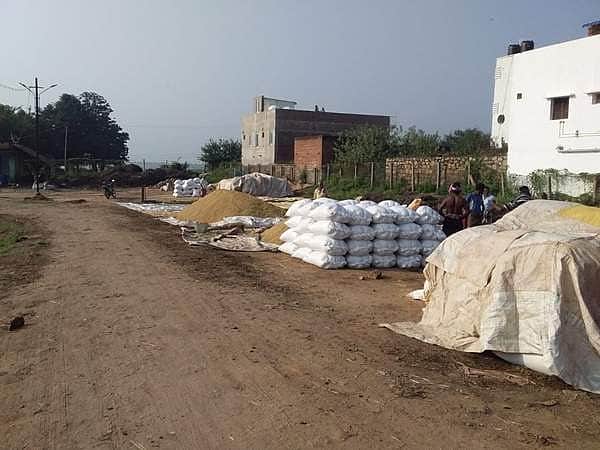 கூடலூரில் நெல் கொள்முதல் நிலையம் திறக்க தாமதம்: தனியாரிடம் விற்கும் விவசாயிகள்!