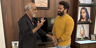 ரஜினியிடம் வாழ்த்து பெற்ற ‘காந்தாரா’ ரிஷப் ஷெட்டி! (படங்கள்)