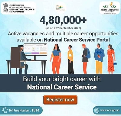 சுமார் 5 லட்சம் காலியிடங்கள்... விண்ணப்பிப்பது எப்படி?