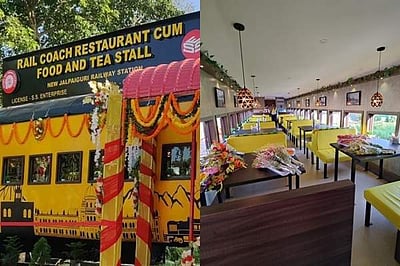 உணவகமாக மாறிய ரயில் பெட்டிகள்: அசத்தும் இந்திய ரயில்வே!