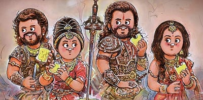 ‘பொன்னியின் செல்வன்’ புகழ் பாடும் அமுல் விளம்பரங்கள்!