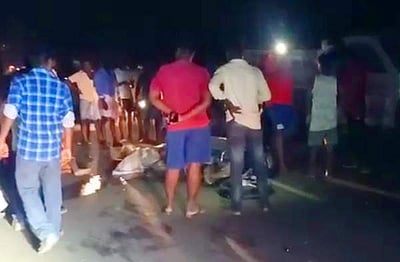 ராணிப்பேட்டை அருகே ஆட்டோ மீது இருசக்கர வாகனம் மோதி 2 பேர் பலி