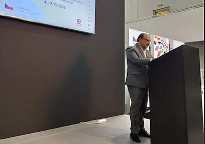 தமிழகத்தில் தொழில் தொடங்க செக் குடியரசு முதலீட்டாளர்களுக்கு அழைப்பு: தா.மோ.அன்பரசன்